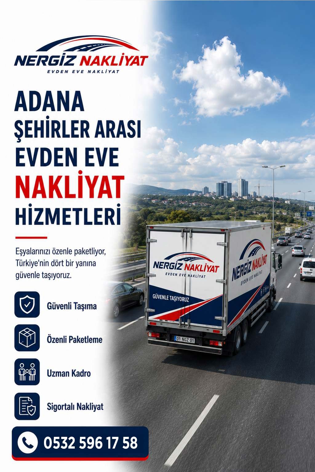 Adana Şehirler Arası Evden Eve Nakliyat Firması